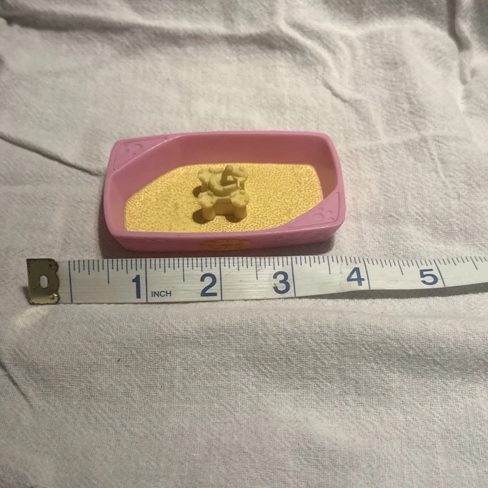 Hasbro Littlest Pet‎ Shop  SANDBOX  SAND CASTLE Beach Accessory LPSA